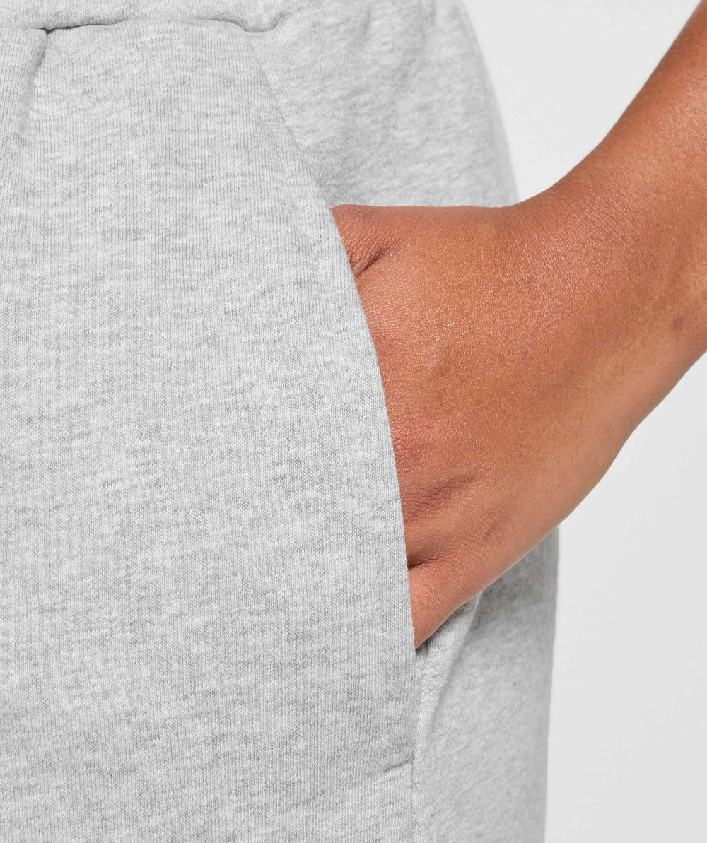 Strength Department Graphic Joggers - Light Grey Core Marl