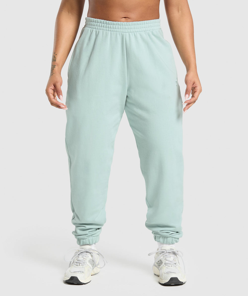 Back Gains Graphic Joggers - Morning Blue
