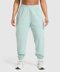 Back Gains Graphic Joggers - Morning Blue