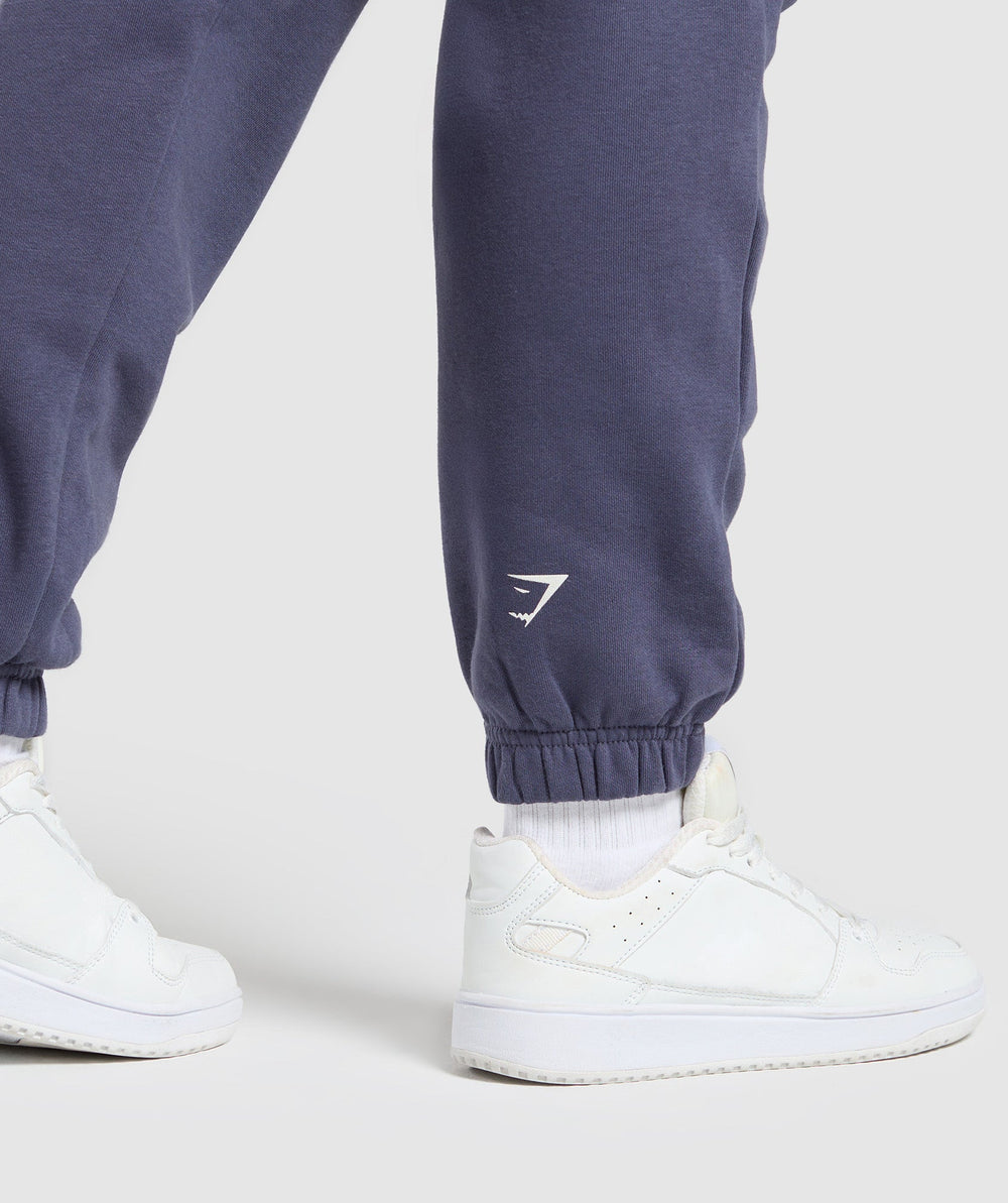 Strength Department Graphic Joggers - Weighted Purple
