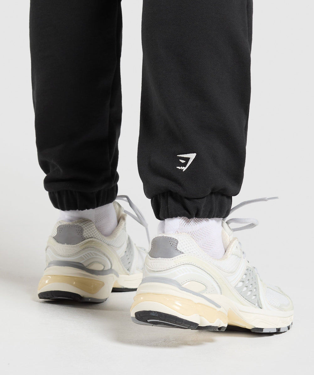 Lifestyle Club Graphic Joggers - Black