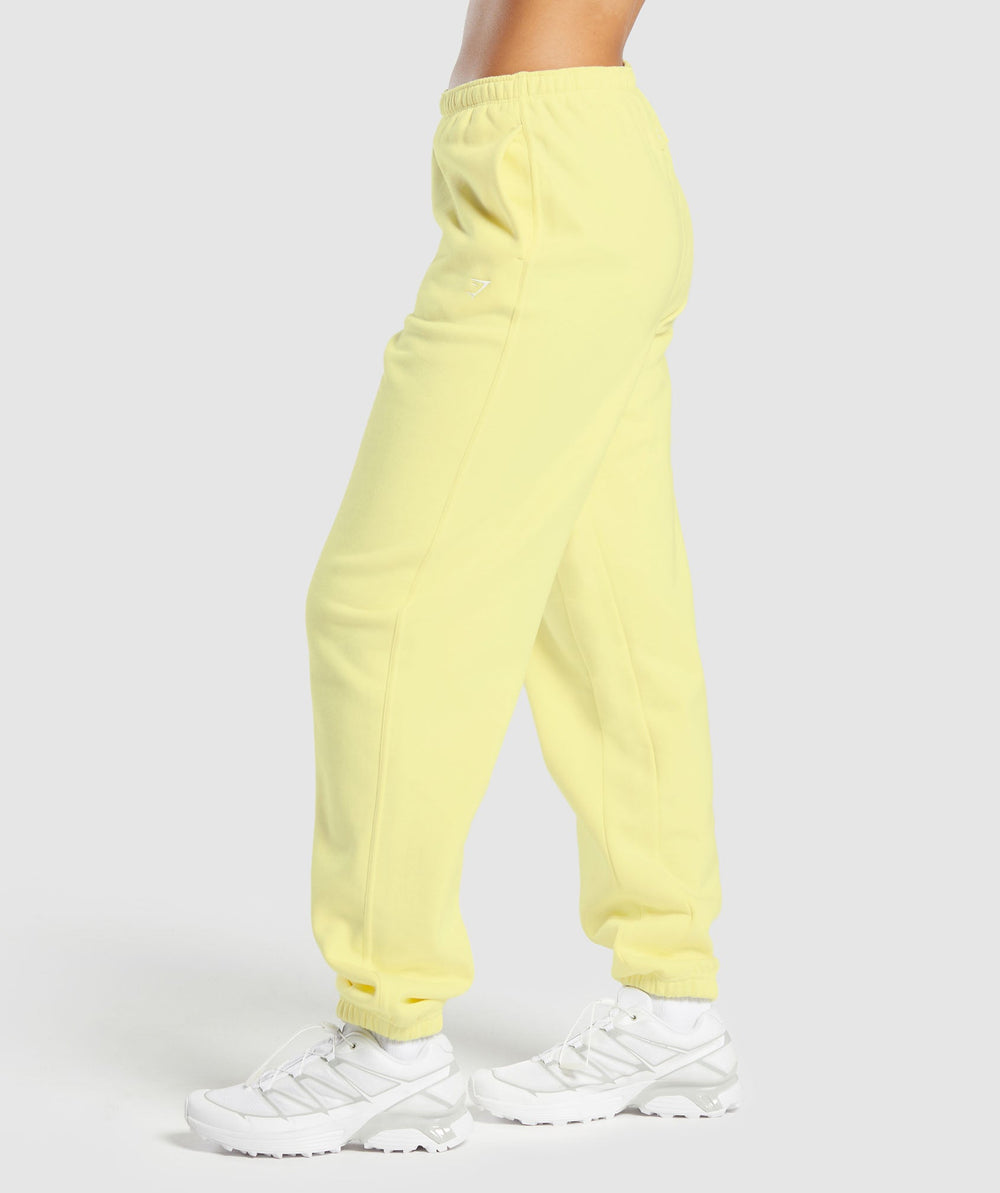 Cosy Fleece Joggers - Refresh Yellow