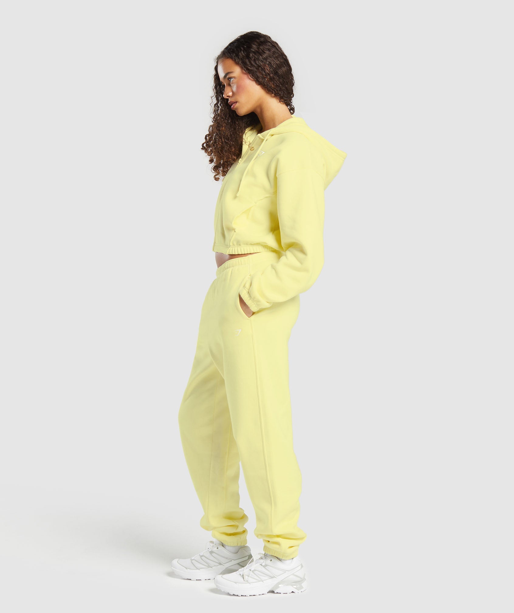 Cosy Fleece Joggers - Refresh Yellow