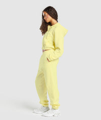 Cosy Fleece Joggers - Refresh Yellow