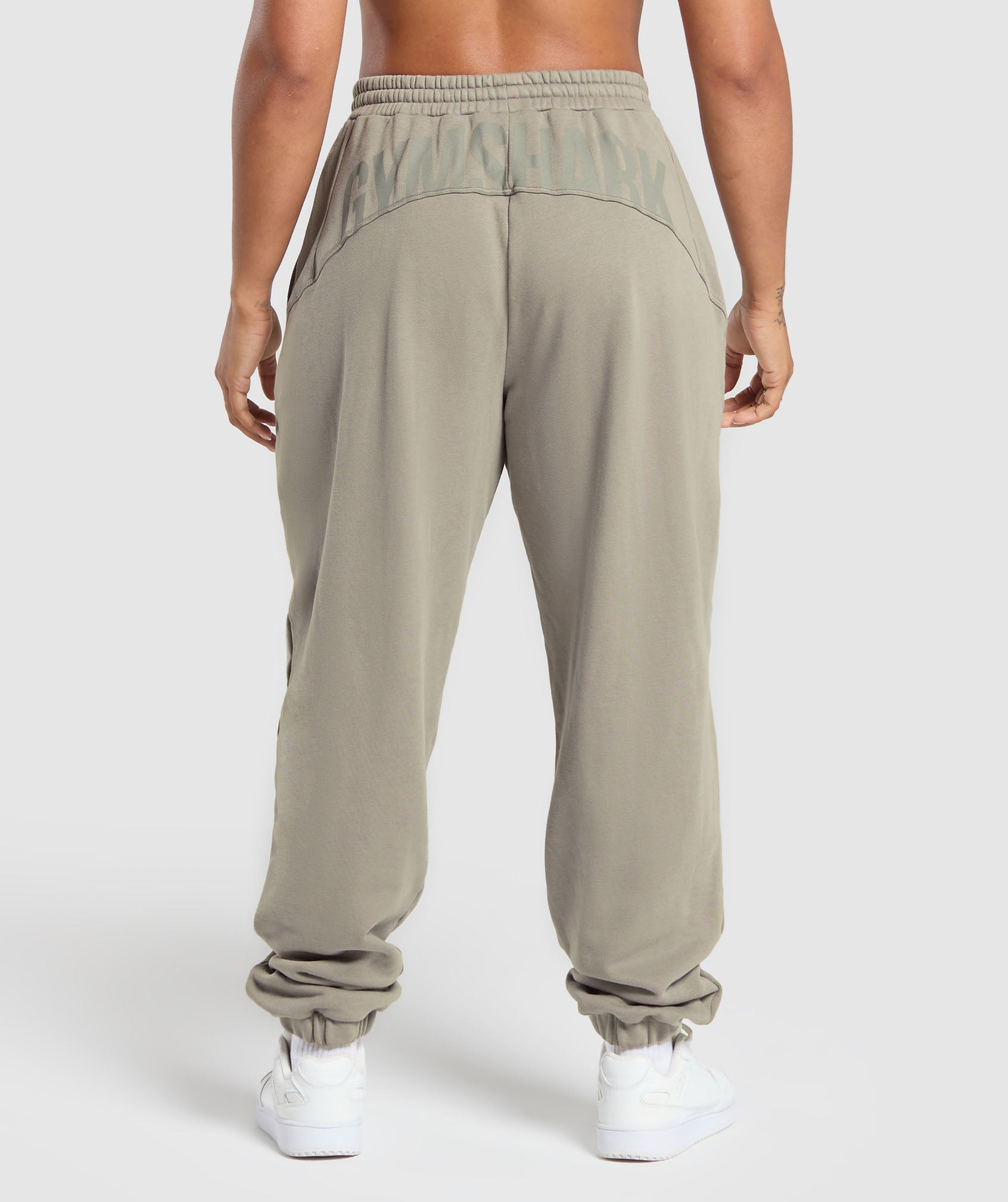Power Washed Joggers - Linen Brown