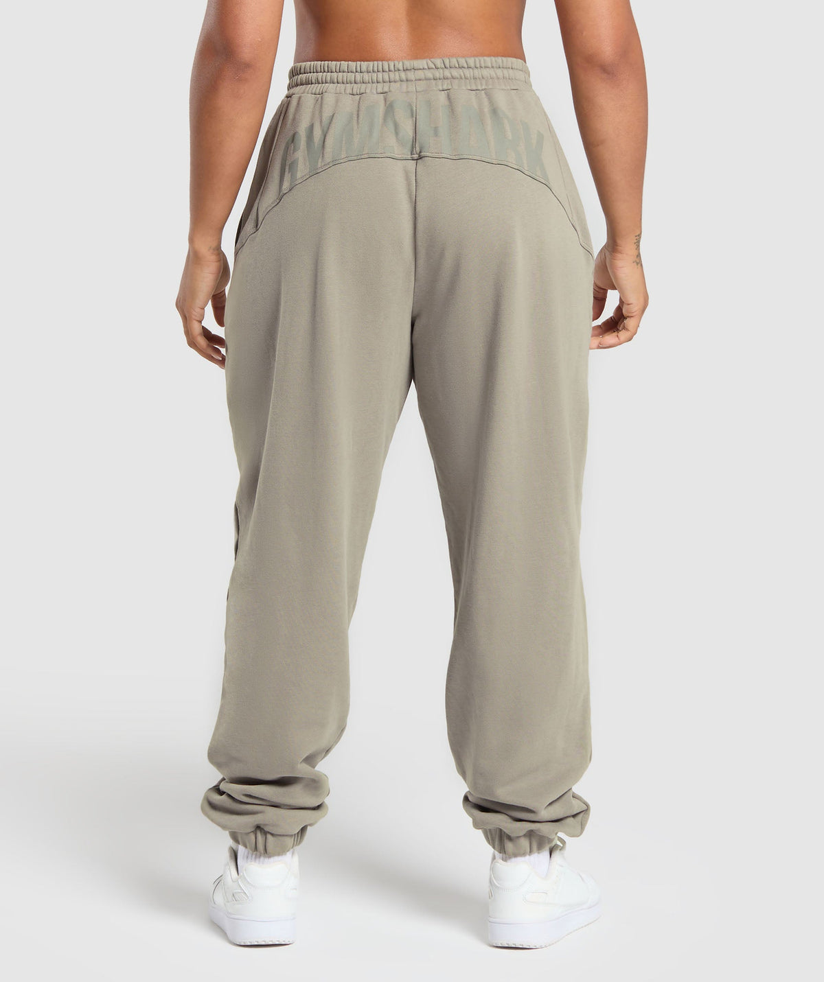 Power Washed Joggers - Linen Brown