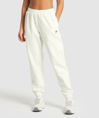 Training Fleece Joggers - Soft White