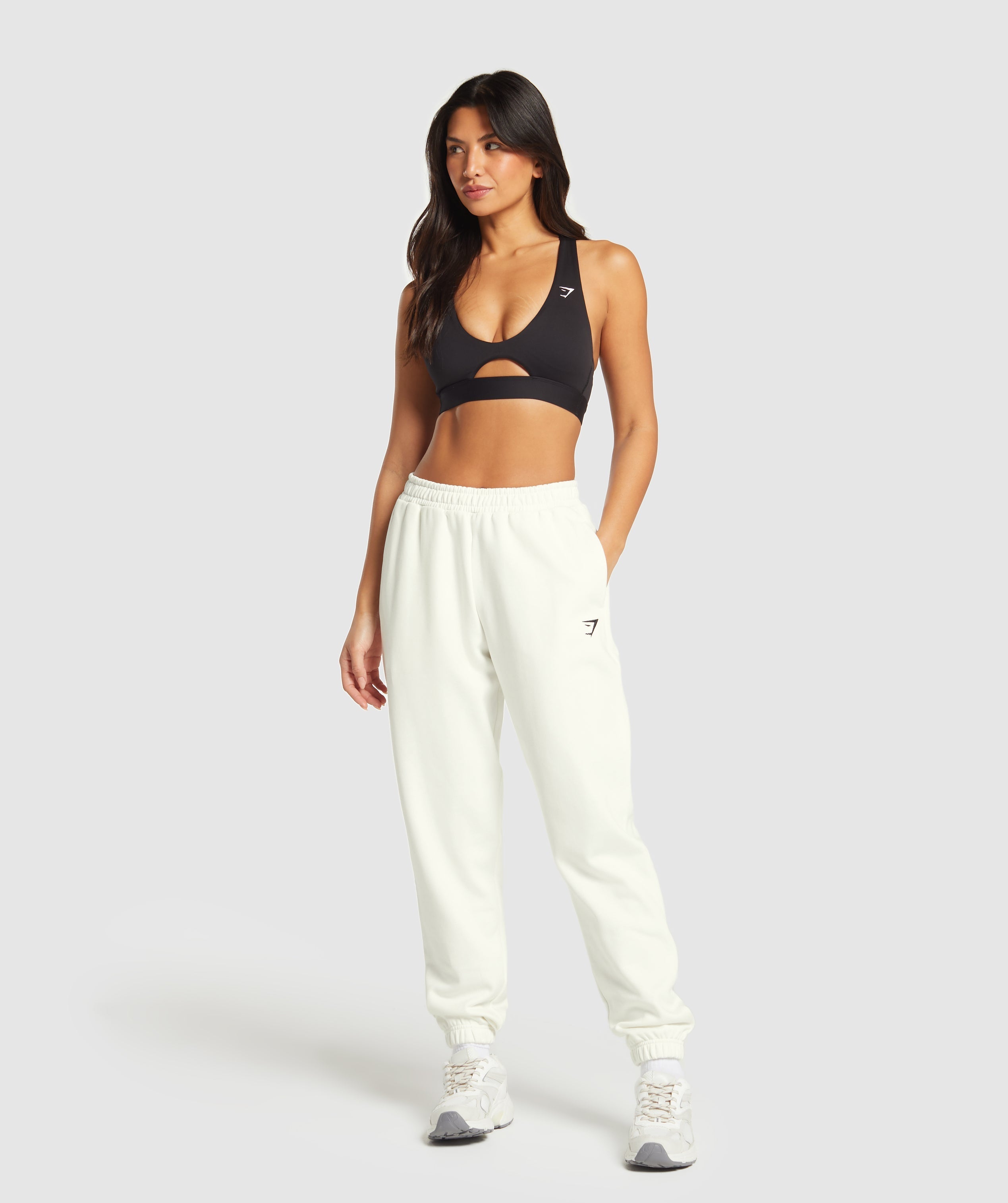 Training Fleece Joggers - Soft White