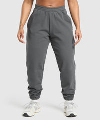 Back Gains Graphic Joggers - Graphite Grey