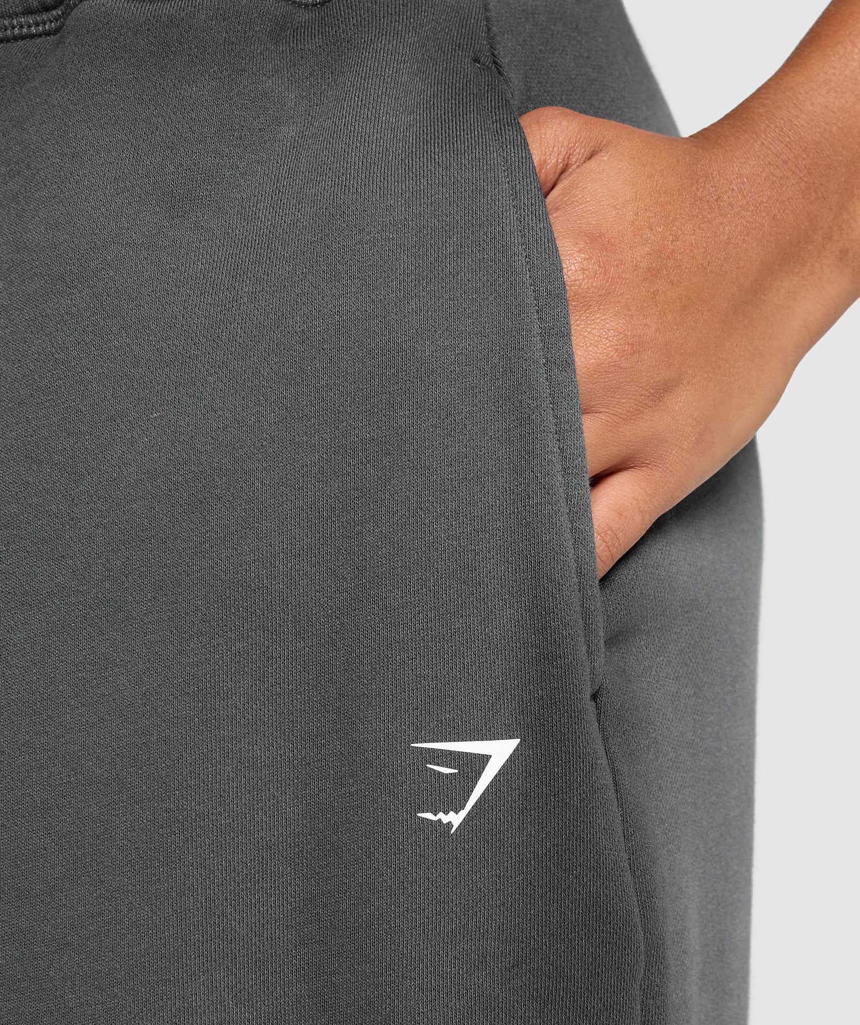 Gains Washed Loopback Joggers - Grey