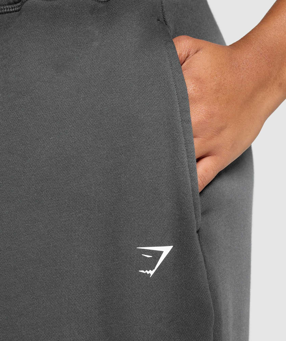Gains Washed Loopback Joggers - Grey