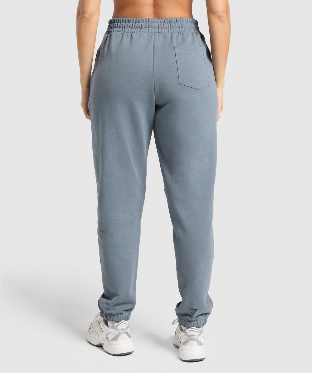 Campus Classics Graphic Joggers - Iron Blue