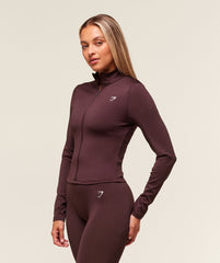 Training Zip Up Jacket - Cherry Purple