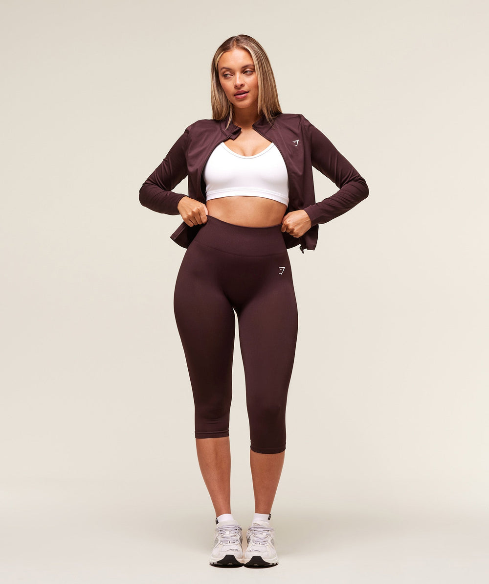 Training Zip Up Jacket - Cherry Purple