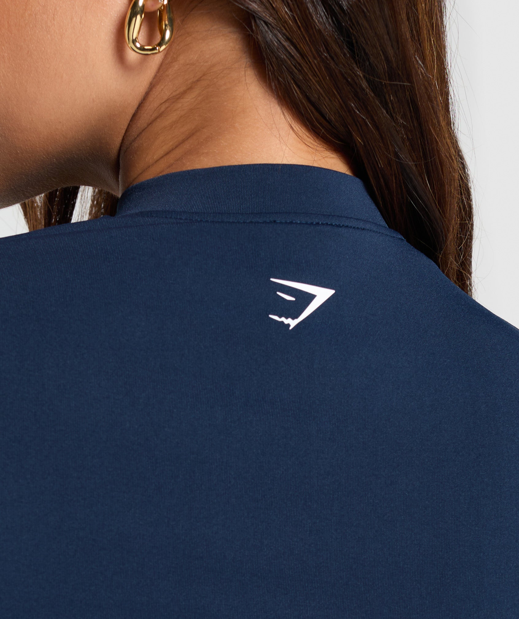 Everyday Seamless Zip Tracktop - Navy