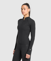 Conditioning Full Zip Jacket - Black