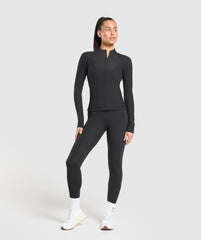 Conditioning Full Zip Jacket - Black