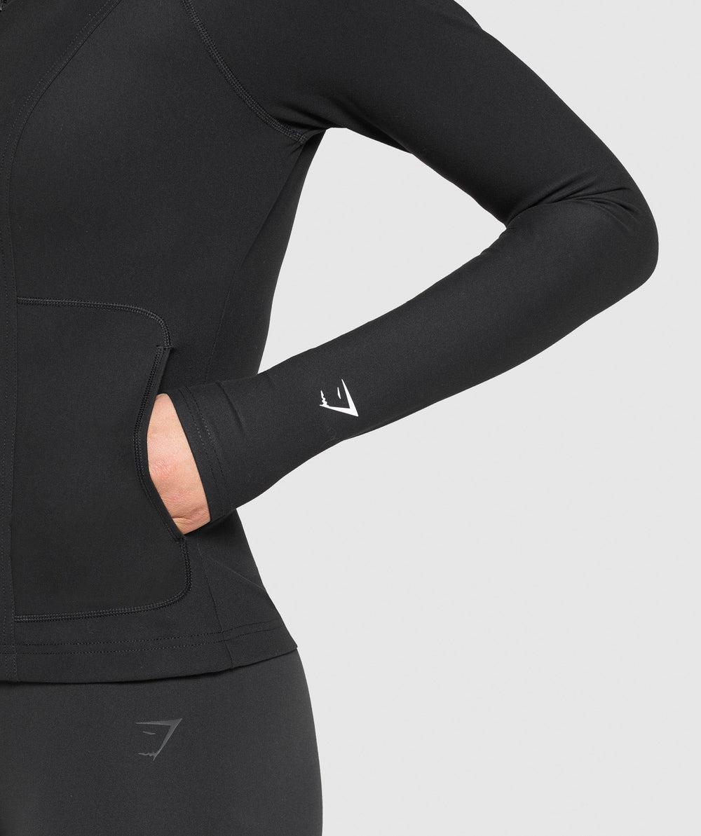 Conditioning Full Zip Jacket - Black