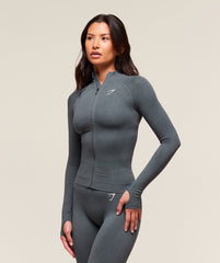 Vital Tight Tracktop - Strong Grey Marl