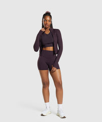 Elevate Tracktop - Plum Brown