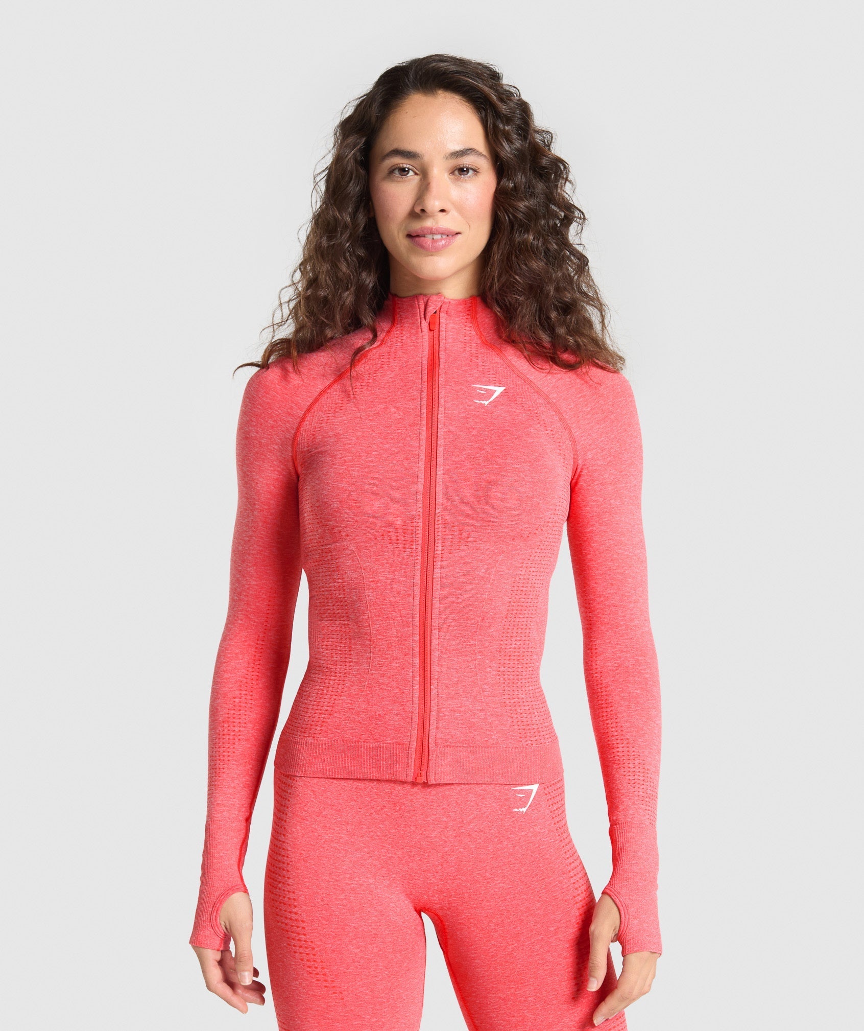Vital Tight Tracktop - Coral Red Marl
