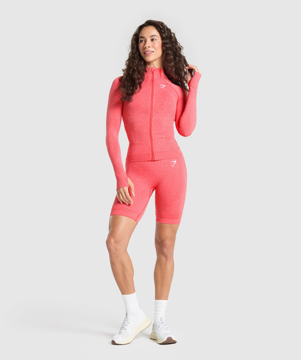 Vital Tight Tracktop - Coral Red Marl