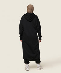 GS x Leana Deeb Oversized Longline Zip Through - Black