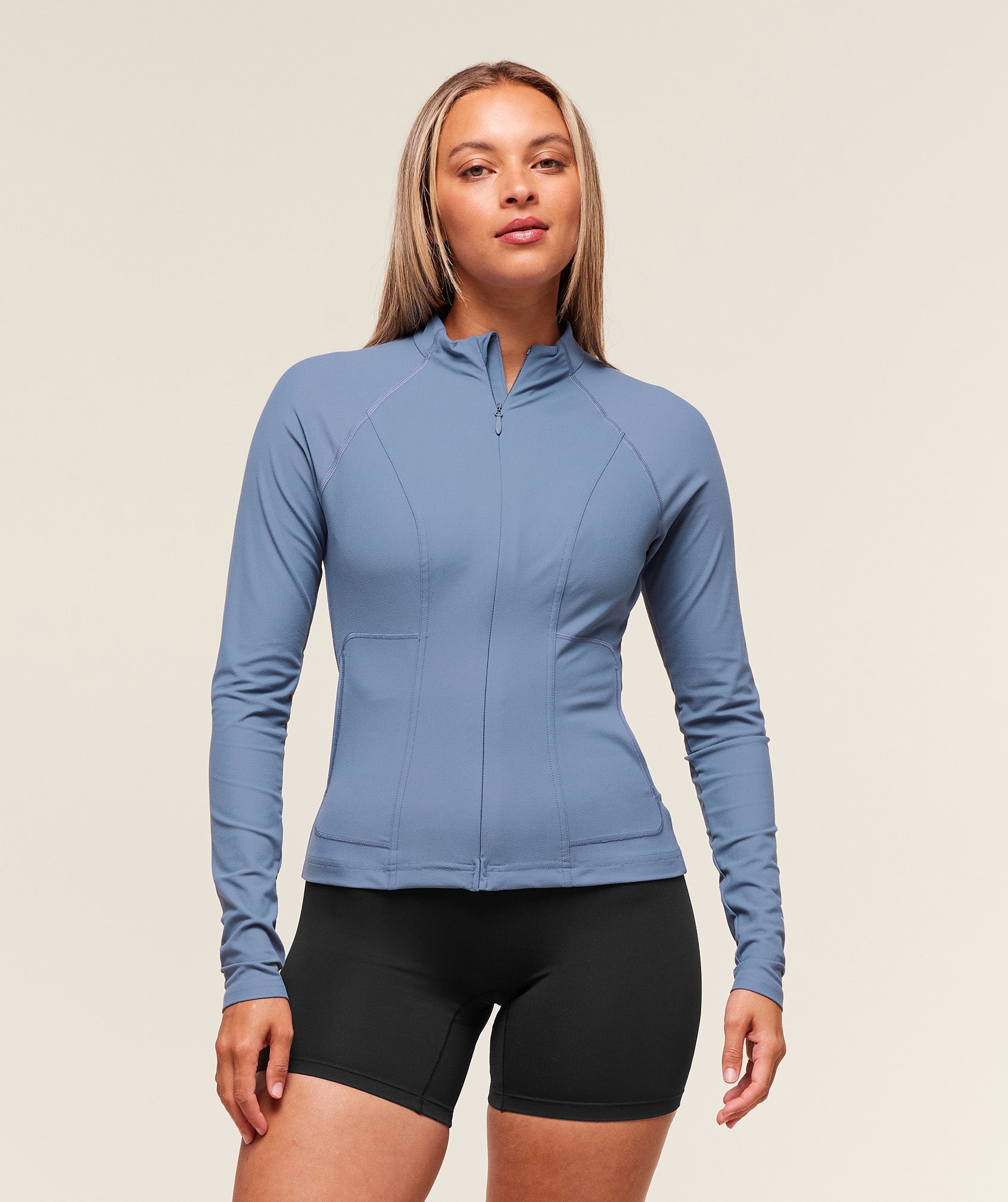 Conditioning Full Zip Jacket - Worn Blue
