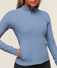 Conditioning Full Zip Jacket - Worn Blue