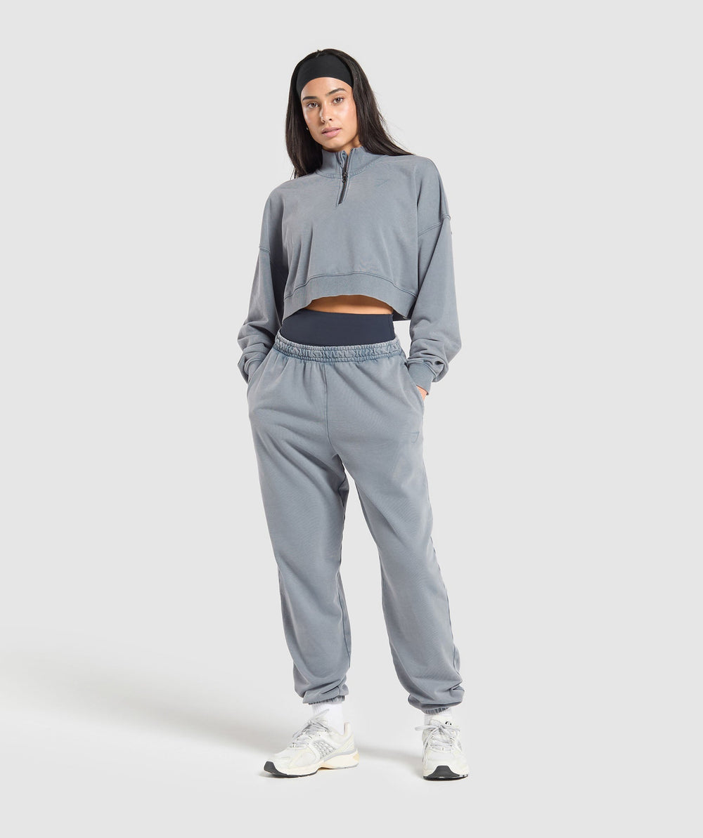 Whitney 1/4 Zip - Iron Blue
