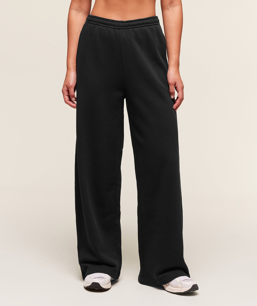 Rest Day Sweats 2.0 Wide Leg Jogger - Black