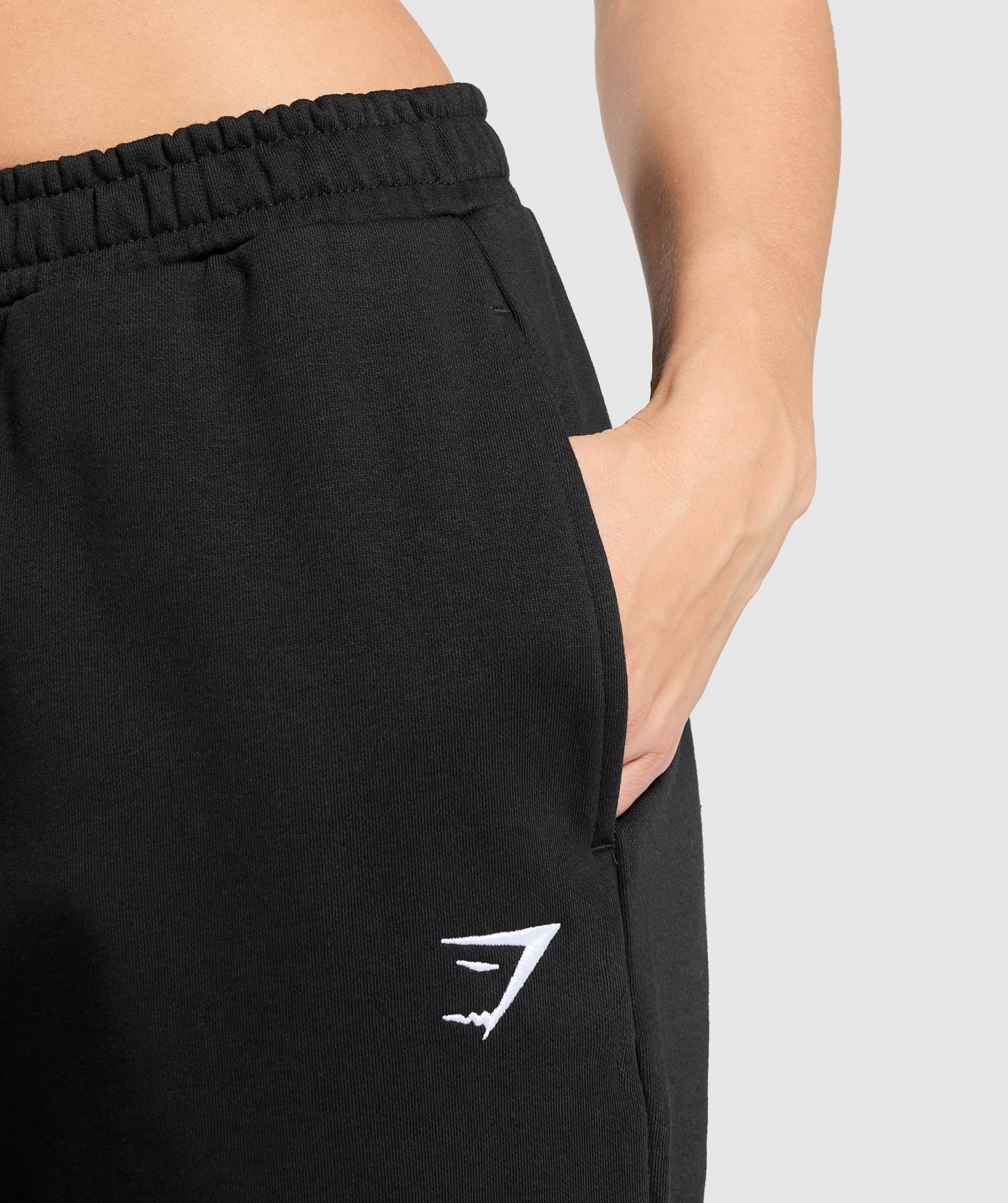 Training Fleece Straight Leg Joggers - Black