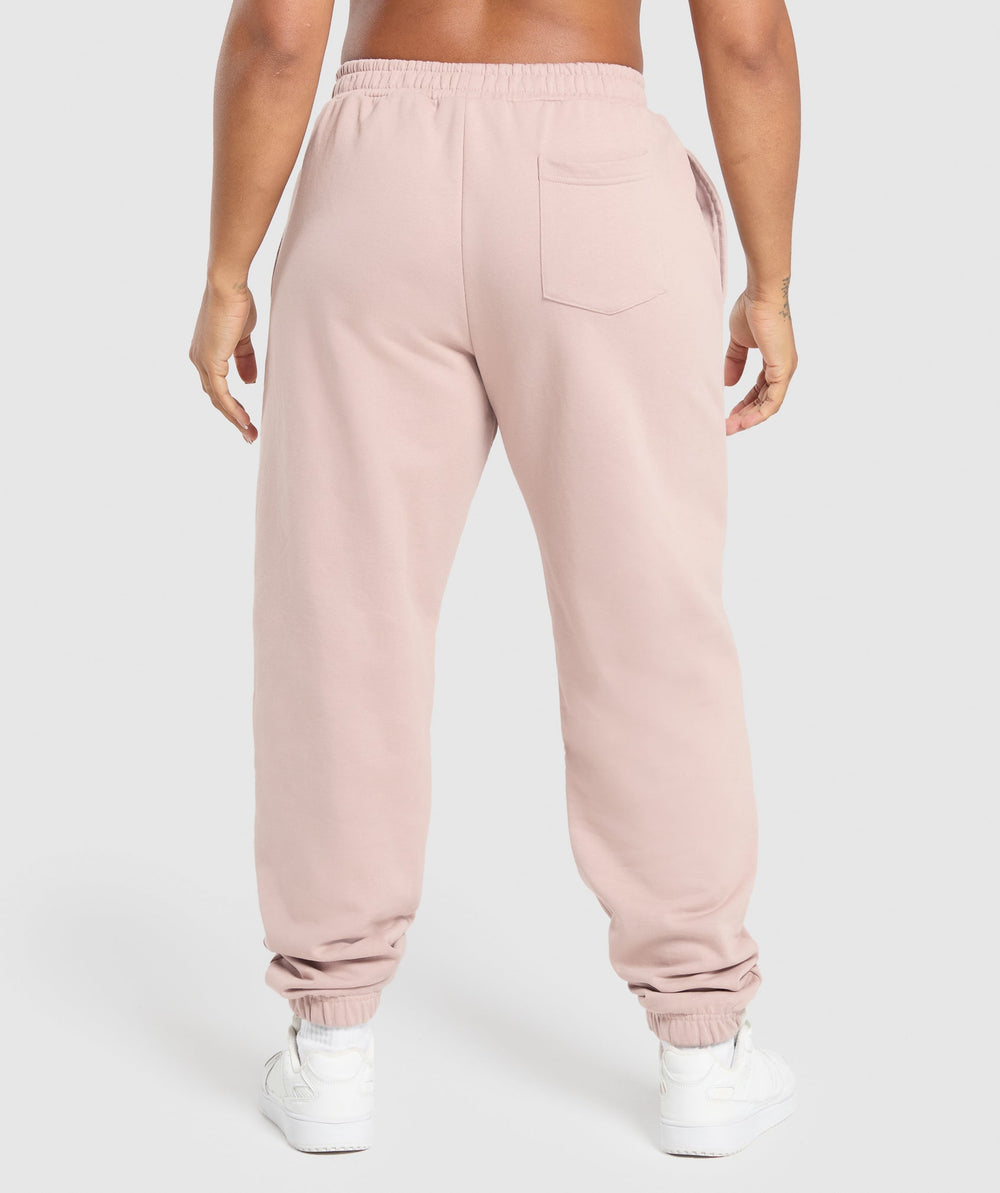 Campus Classics Graphic Joggers - Muted Pink