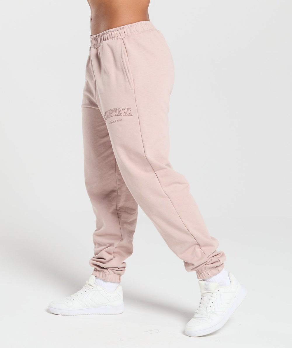 Campus Classics Graphic Joggers - Muted Pink