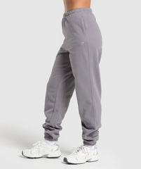 Fleece Joggers - Medium Grey