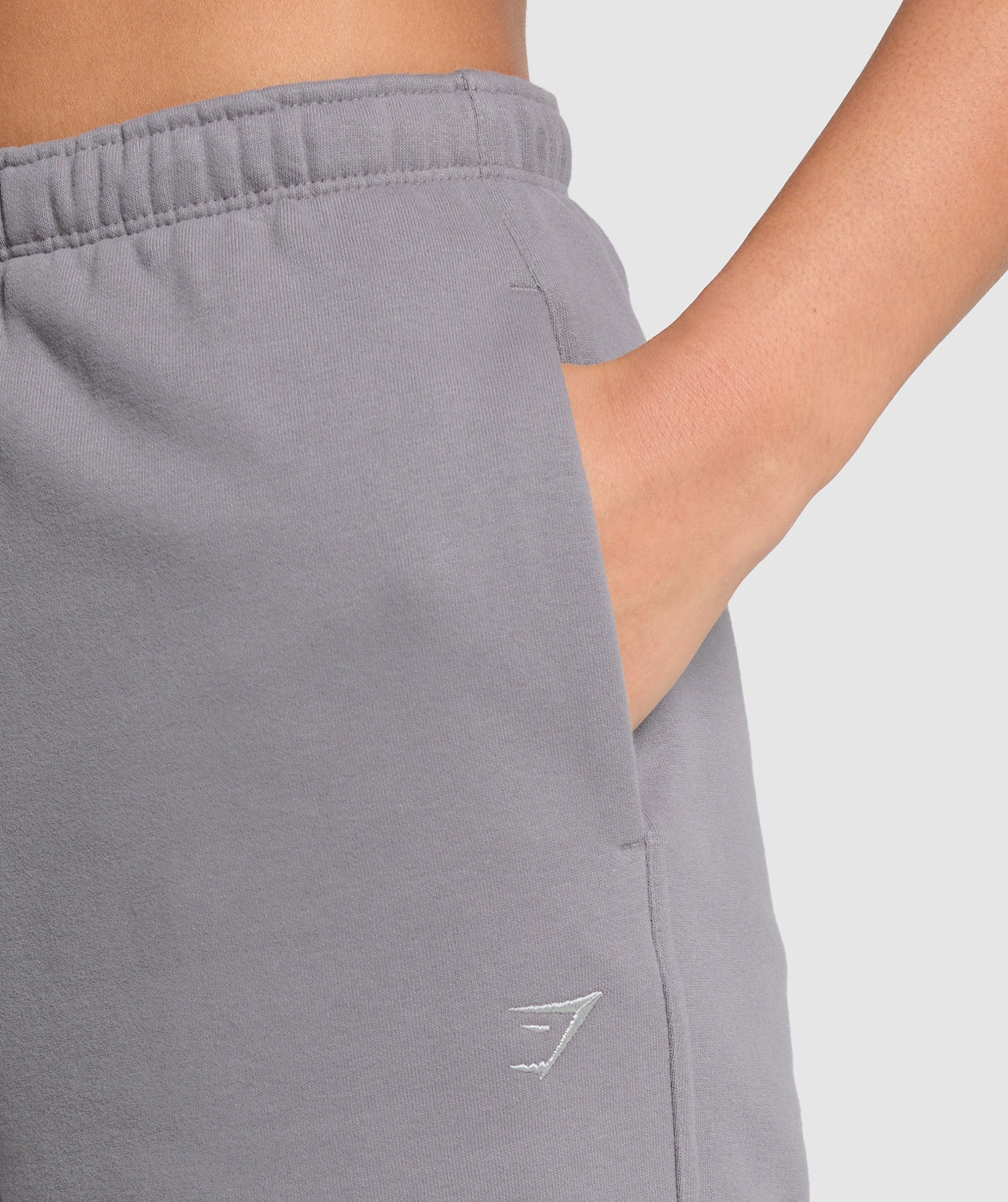 Fleece Joggers - Medium Grey