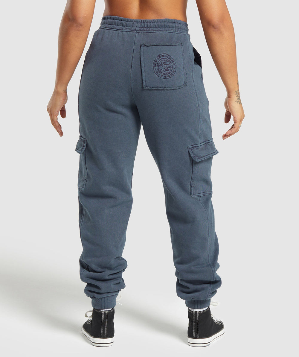 Premium Legacy Joggers - Heavy Blue
