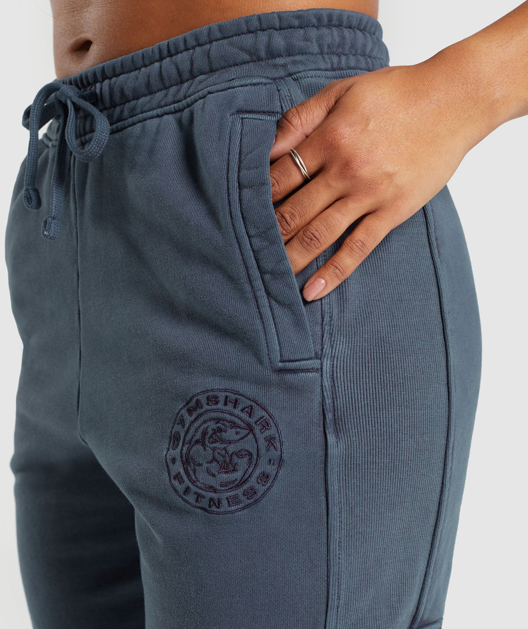 Premium Legacy Joggers - Heavy Blue