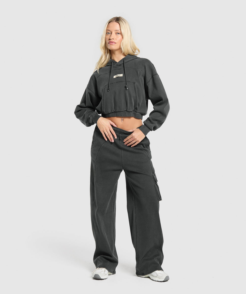 Rest Day Ribbed Hoodie - Asphalt Grey