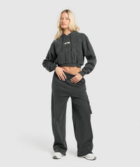 Rest Day Ribbed Hoodie - Asphalt Grey
