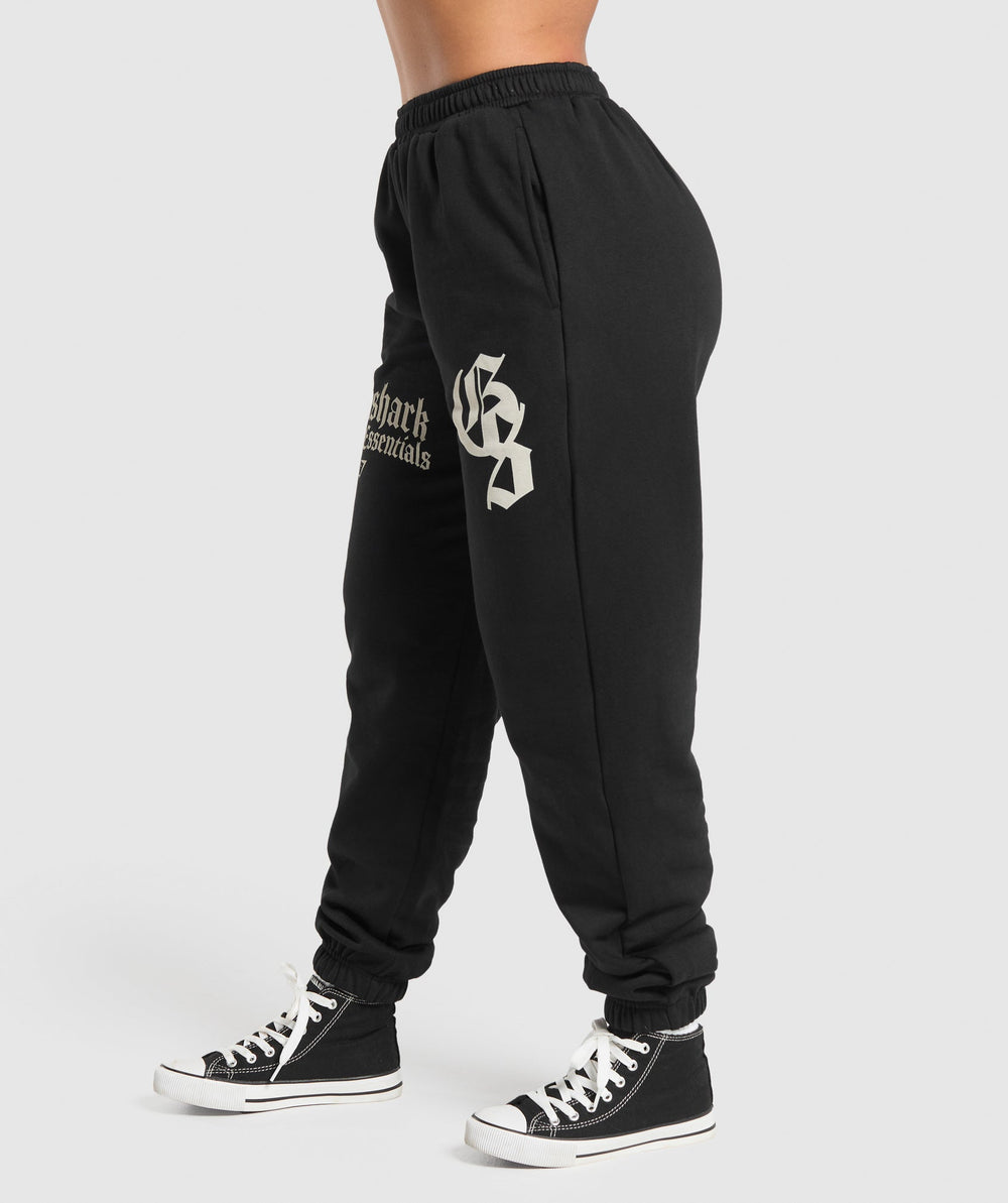 Lifting Essentials Oversized Joggers - Black