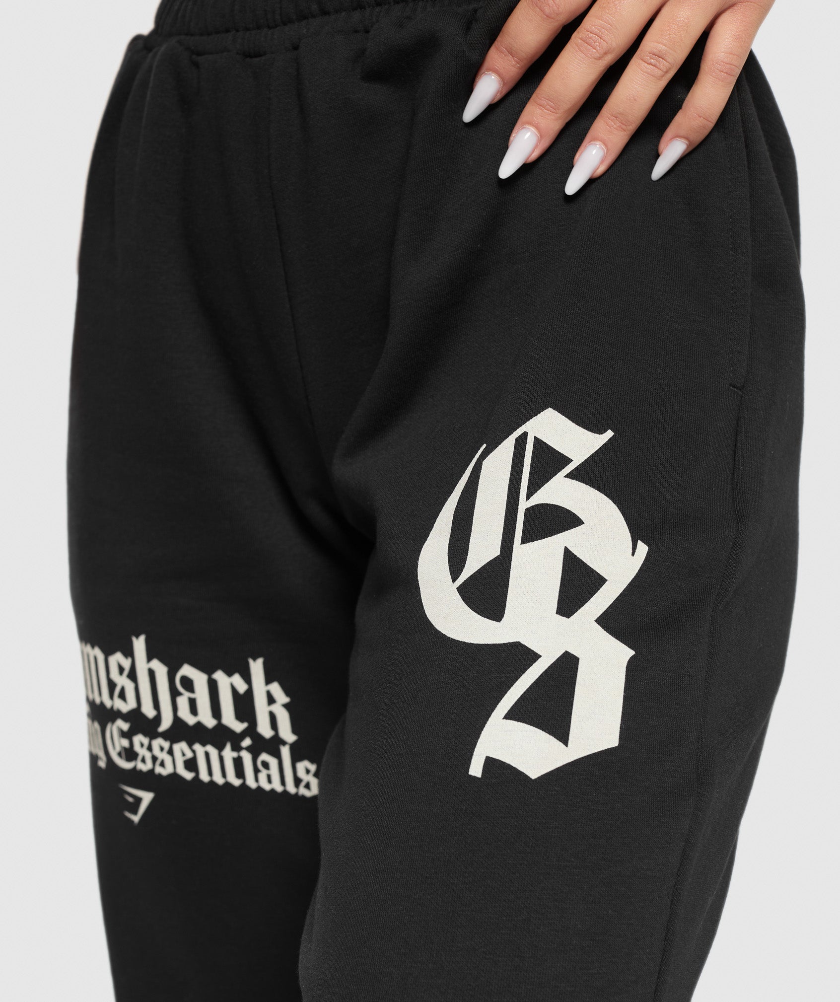 Lifting Essentials Oversized Joggers - Black
