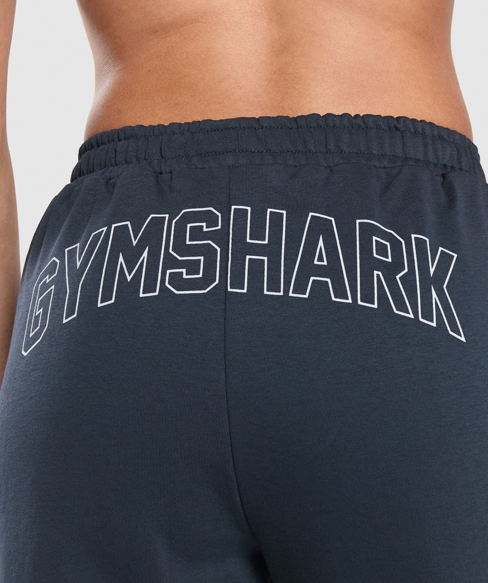 Strength Department Graphic Joggers - Heavy Blue
