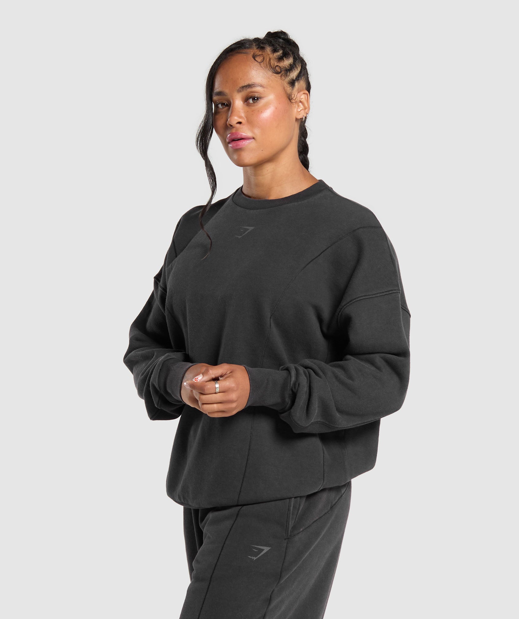 Power Washed Sweatshirt - Black