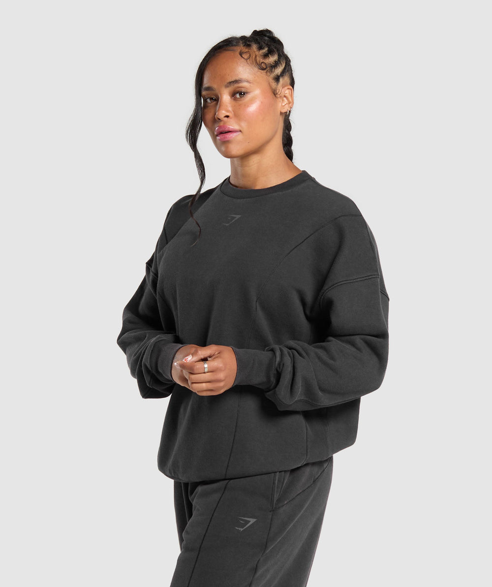Power Washed Sweatshirt - Black