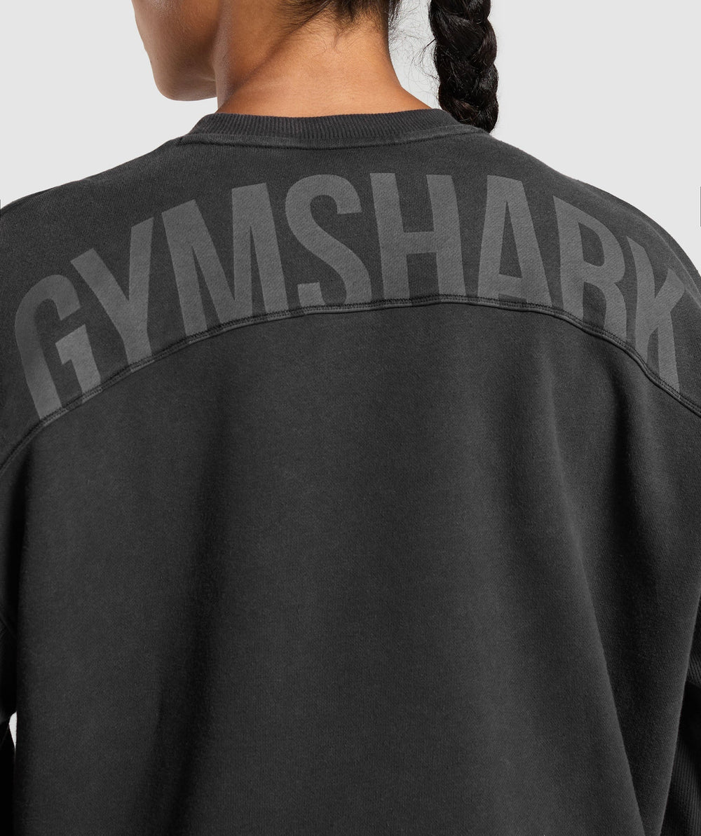 Power Washed Sweatshirt - Black
