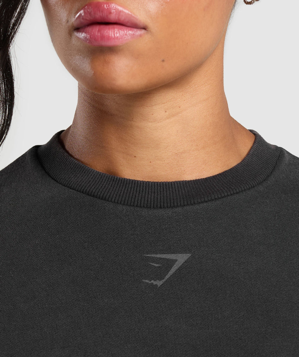 Power Washed Sweatshirt - Black