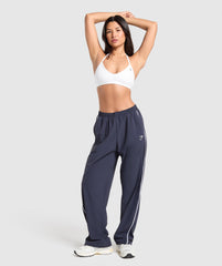 Stitch Feature Woven Pants - Heavy Blue