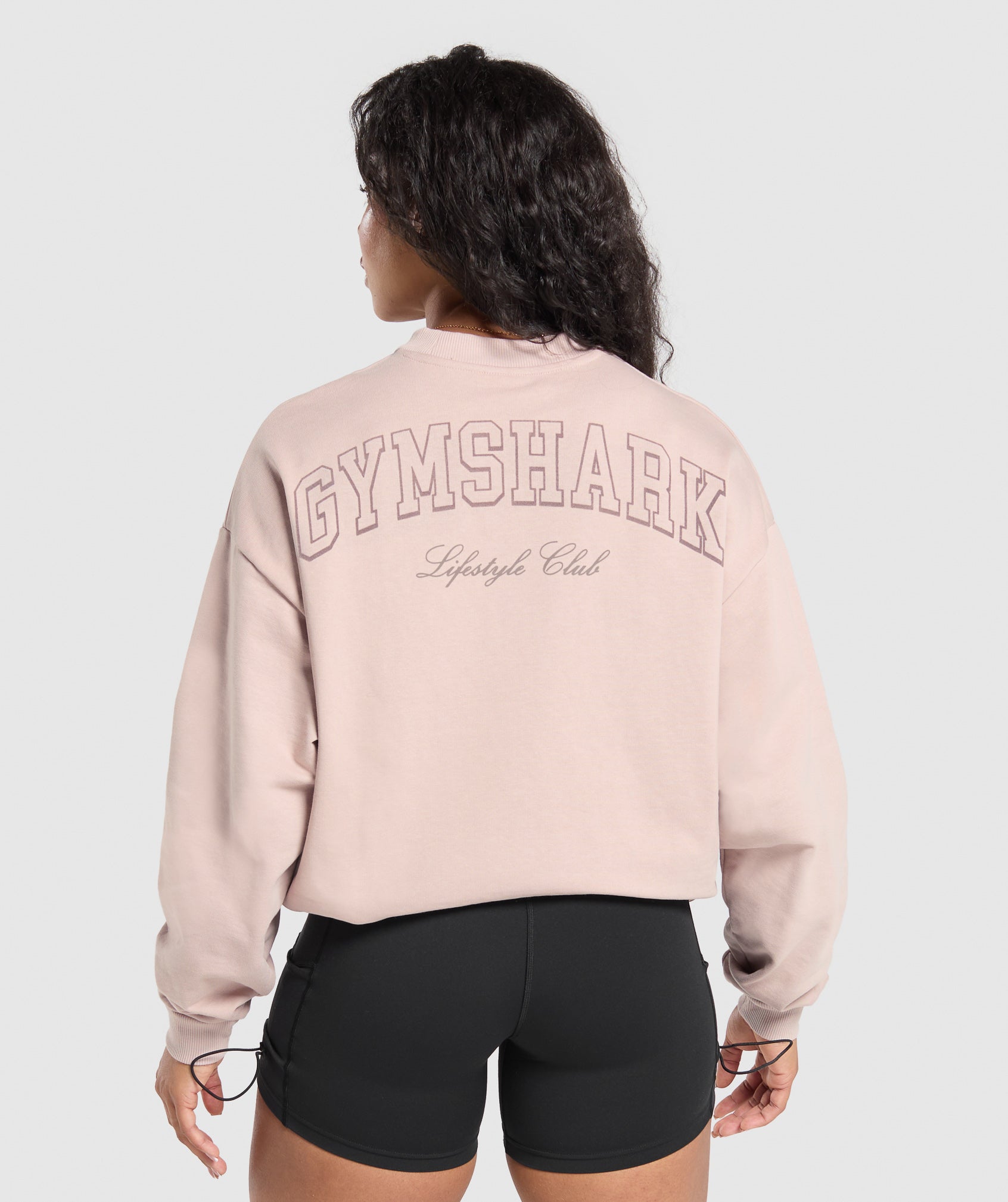 Campus Classics Graphic Sweatshirt - Muted Pink
