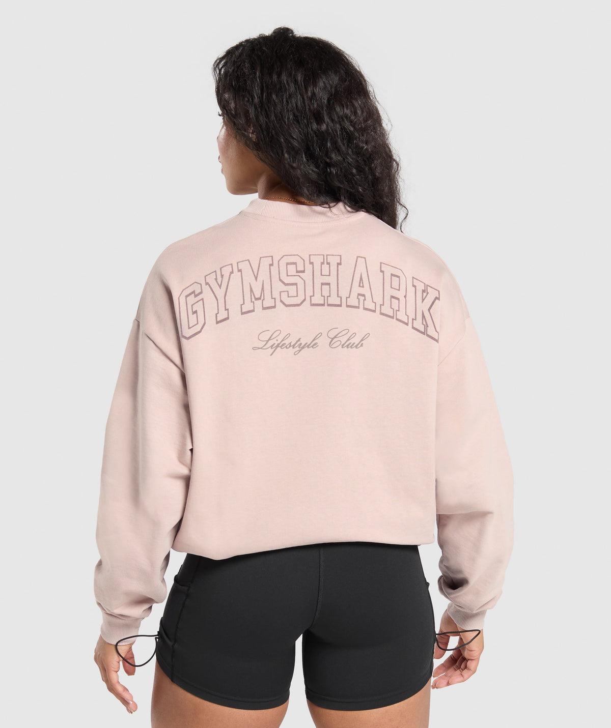Campus Classics Graphic Sweatshirt - Muted Pink